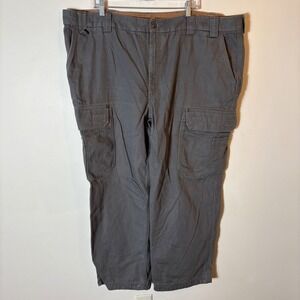 Duluth Trading Co DuluthFlex Fire Hose Relaxed Fit Cargo Work Pants Size 48x30‎